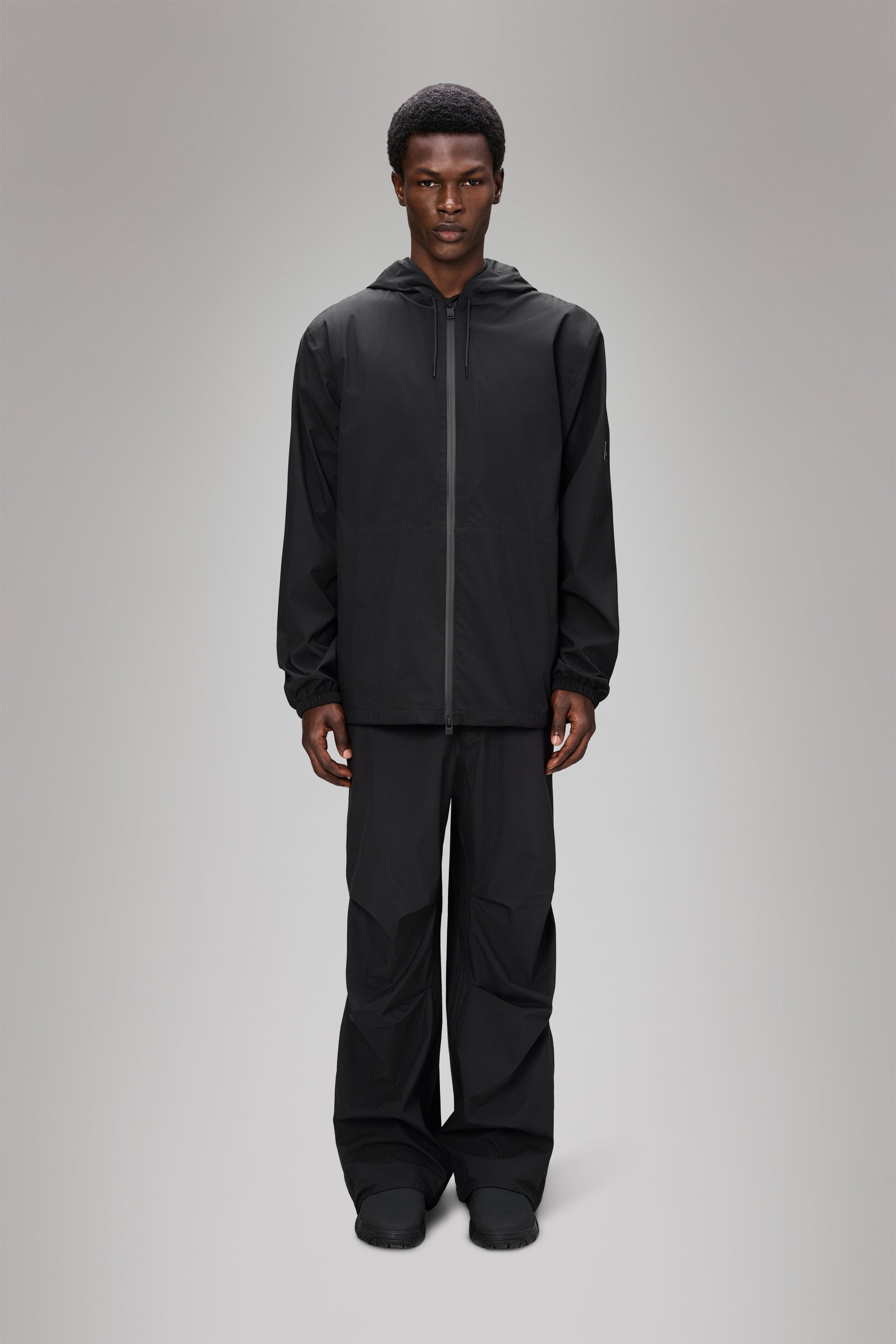 RAINS Suva Hardshell Jacket Black Jacket